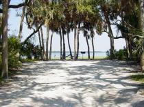 Campsite at Fort Desoto